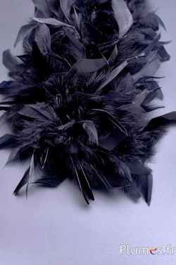 Coq mèche  - 10 cm - noir